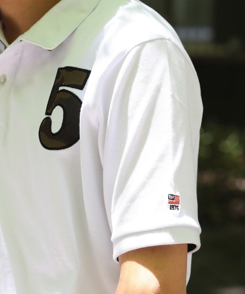 【通気性】BEAMS HEART / エンブレム ポロシャツ（ポロシャツ）｜BEAMS HEART（ビームスハート）