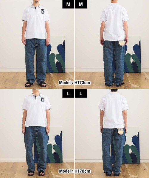 【通気性】BEAMS HEART / エンブレム ポロシャツ（ポロシャツ）｜BEAMS HEART（ビームスハート）