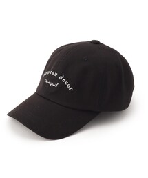 SHOO・LA・RUE | 細キャンバスアーチロゴ刺繍CAP(キャップ)