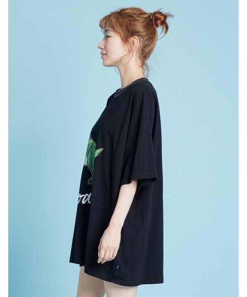 Little sunny bite（リトルサニーバイト）の「Rex big tee（Tシャツ/カットソー・レディース・ホワイト/ブラック/ブルー・SMALL/MEDIUM）」の6枚目の写真