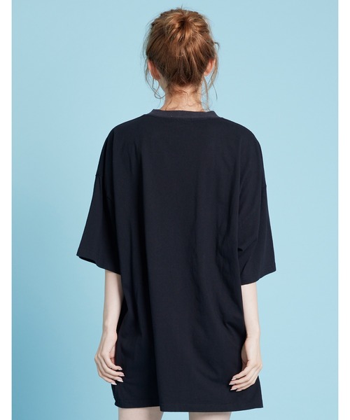 Little sunny bite（リトルサニーバイト）の「Rex big tee（Tシャツ/カットソー・レディース・ホワイト/ブラック/ブルー・SMALL/MEDIUM）」の7枚目の写真