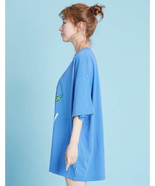 Little sunny bite（リトルサニーバイト）の「Rex big tee（Tシャツ/カットソー・レディース・ホワイト/ブラック/ブルー・SMALL/MEDIUM）」の8枚目の写真