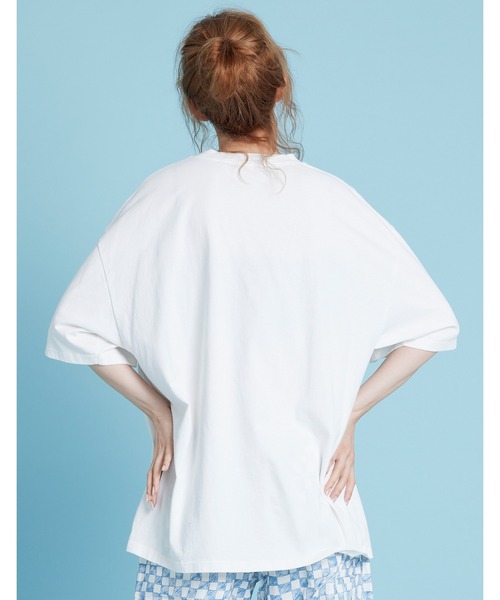 Little sunny bite（リトルサニーバイト）の「Rex big tee（Tシャツ/カットソー・レディース・ホワイト/ブラック/ブルー・SMALL/MEDIUM）」の5枚目の写真