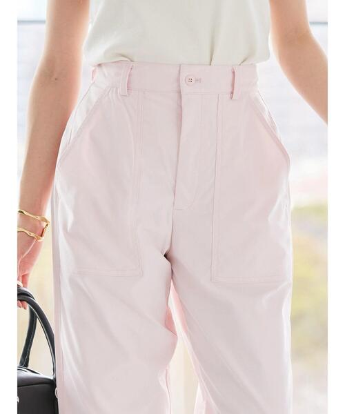 AMERICAN HOLIC(アメリカンホリック)の「ドローコードベイカーイージーパンツ(カーゴパンツ・レディース・アイボリー/ピンク・L/M)」の21枚目の写真