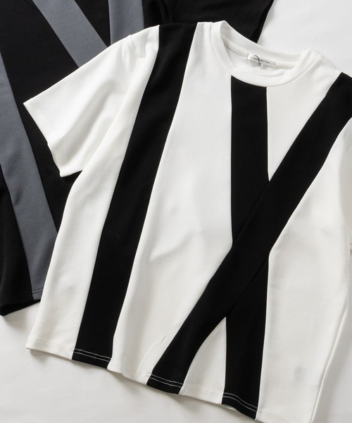 JOHN'S CLOSET(ジョンズクローゼット)の「【13】ポリピーチ アソートデザインTシャツ(Tシャツ/カットソー・メンズ・ブラック/ホワイト系その他/ブラック系その他/ホワイト/ホワイト系その他2/ブラック系その他2/チャコールグレー/ブラック系/ホワイト系2/ブラック系4/ホワイト系1/ブラック系1/ブラック系2/ブラック系3/グレー・MEDIUM/LARGE)」の5枚目の写真