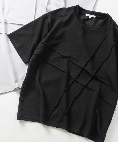 JOHN'S CLOSET(ジョンズクローゼット)の「【13】ポリピーチ アソートデザインTシャツ(Tシャツ/カットソー・メンズ・ブラック/ホワイト系その他/ブラック系その他/ホワイト/ホワイト系その他2/ブラック系その他2/チャコールグレー/ブラック系/ホワイト系2/ブラック系4/ホワイト系1/ブラック系1/ブラック系2/ブラック系3/グレー・MEDIUM/LARGE)」の9枚目の写真