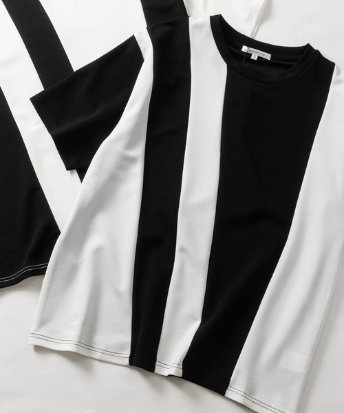 JOHN'S CLOSET(ジョンズクローゼット)の「【13】ポリピーチ アソートデザインTシャツ(Tシャツ/カットソー・メンズ・ブラック/ホワイト系その他/ブラック系その他/ホワイト/ホワイト系その他2/ブラック系その他2/チャコールグレー/ブラック系/ホワイト系2/ブラック系4/ホワイト系1/ブラック系1/ブラック系2/ブラック系3/グレー・MEDIUM/LARGE)」の11枚目の写真