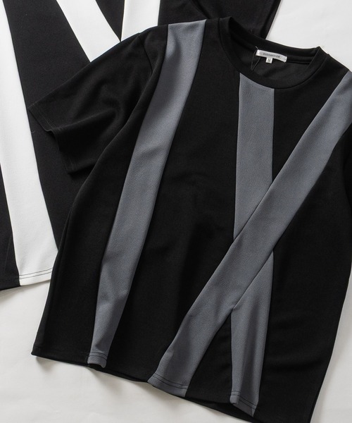 JOHN'S CLOSET(ジョンズクローゼット)の「【13】ポリピーチ アソートデザインTシャツ(Tシャツ/カットソー・メンズ・ブラック/ホワイト系その他/ブラック系その他/ホワイト/ホワイト系その他2/ブラック系その他2/チャコールグレー/ブラック系/ホワイト系2/ブラック系4/ホワイト系1/ブラック系1/ブラック系2/ブラック系3/グレー・MEDIUM/LARGE)」の12枚目の写真