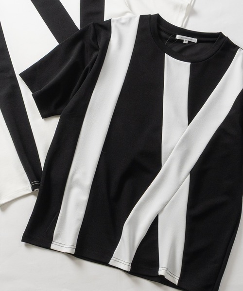 JOHN'S CLOSET(ジョンズクローゼット)の「【13】ポリピーチ アソートデザインTシャツ(Tシャツ/カットソー・メンズ・ブラック/ホワイト系その他/ブラック系その他/ホワイト/ホワイト系その他2/ブラック系その他2/チャコールグレー/ブラック系/ホワイト系2/ブラック系4/ホワイト系1/ブラック系1/ブラック系2/ブラック系3/グレー・MEDIUM/LARGE)」の13枚目の写真