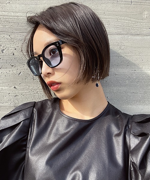 セール】小物で差が付く旬スタイル。UVカット カラーレンズサングラス