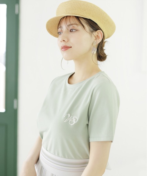 ウィルセクション　パールカットソー WILLSELECTION（ウィルセレクション）の「ランダムパール付き