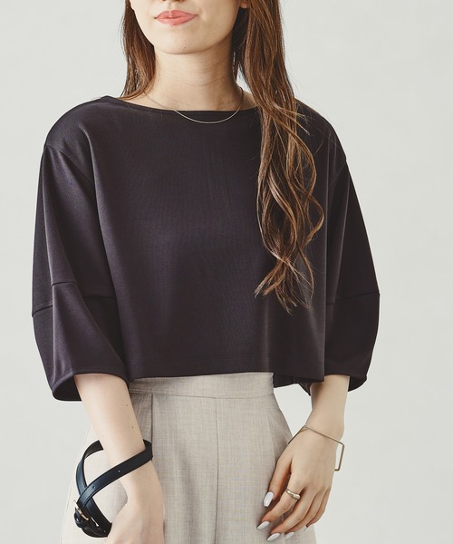 acro（アクロ）の「■キャミワンピースセットポンチトップス/AC3301（ワンピース・レディース・ブルー/ブラック・ﾌﾘ-）」の6枚目の写真