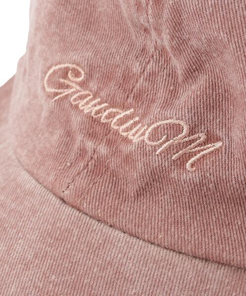 SHOO・LA・RUE（シューラルー）の「◆ピグメントCAP（キャップ・レディース・チャコールグレー/ピンク系/ブルー・00）」の4枚目の写真