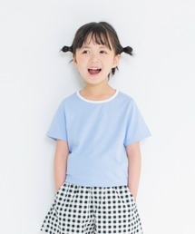 BRANSHES | 【WEB限定】衿配色半袖Tシャツ(Tシャツ/カットソー)