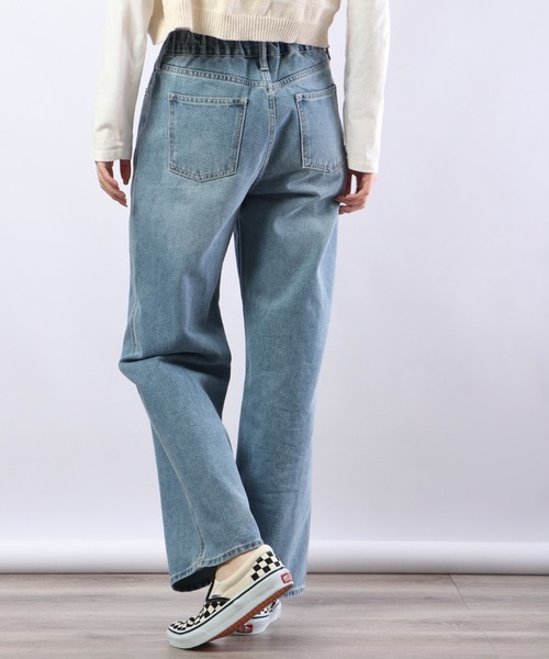 Blasty(ブラスティー)の「BLASTY デニムバギーパンツ(デニムパンツ・レディース・ブルー/ブラック/ライトブルー・M/L)」の22枚目の写真