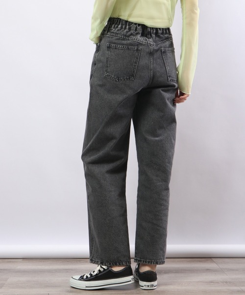 Blasty(ブラスティー)の「BLASTY デニムバギーパンツ(デニムパンツ・レディース・ブルー/ブラック/ライトブルー・M/L)」の11枚目の写真