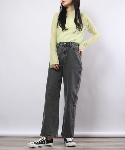 Blasty(ブラスティー)の「BLASTY デニムバギーパンツ(デニムパンツ・レディース・ブルー/ブラック/ライトブルー・M/L)」の13枚目の写真