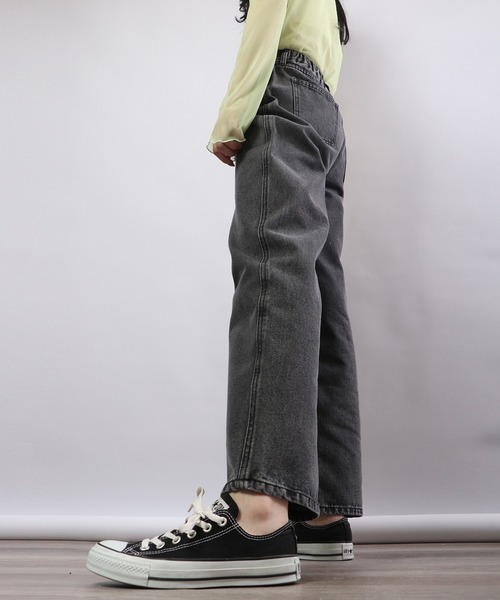 Blasty(ブラスティー)の「BLASTY デニムバギーパンツ(デニムパンツ・レディース・ブルー/ブラック/ライトブルー・M/L)」の12枚目の写真