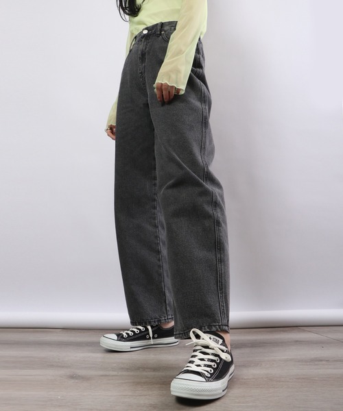 Blasty(ブラスティー)の「BLASTY デニムバギーパンツ(デニムパンツ・レディース・ブルー/ブラック/ライトブルー・M/L)」の9枚目の写真