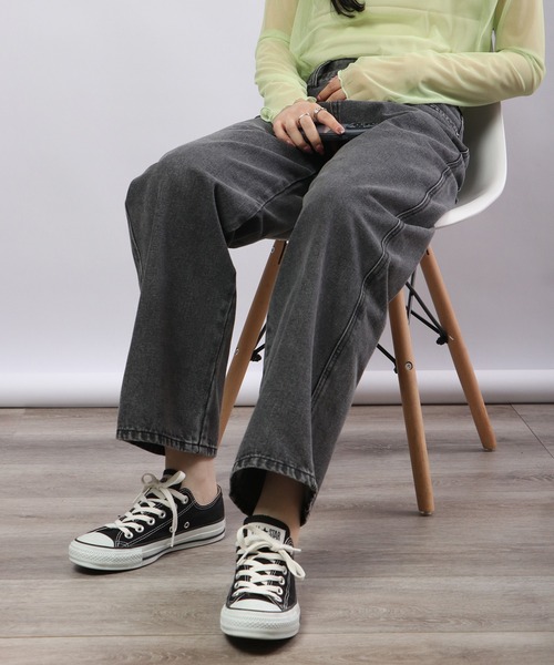 Blasty(ブラスティー)の「BLASTY デニムバギーパンツ(デニムパンツ・レディース・ブルー/ブラック/ライトブルー・M/L)」の14枚目の写真