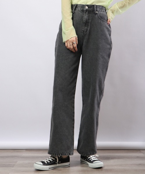 Blasty(ブラスティー)の「BLASTY デニムバギーパンツ(デニムパンツ・レディース・ブルー/ブラック/ライトブルー・M/L)」の8枚目の写真