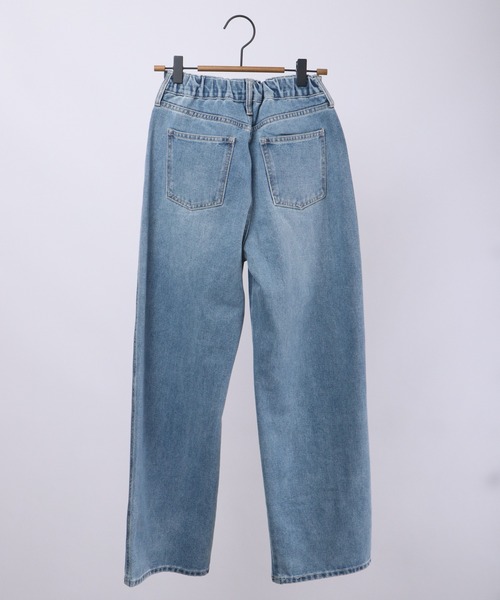 Blasty(ブラスティー)の「BLASTY デニムバギーパンツ(デニムパンツ・レディース・ブルー/ブラック/ライトブルー・M/L)」の18枚目の写真