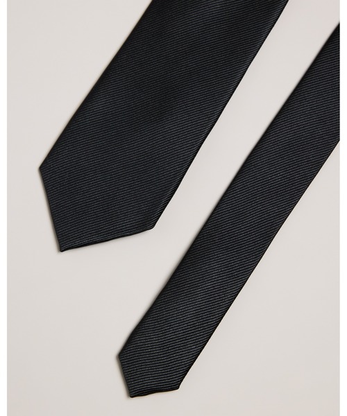 Ted Baker(テッドベーカー)の「MOOREZ シルクネクタイ(プレーン)(ネクタイ・メンズ・ネイビー/ブラック・O/S)」の3枚目の写真