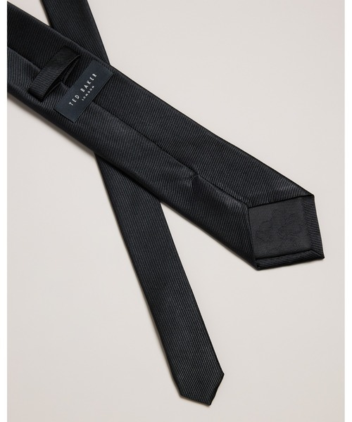 Ted Baker(テッドベーカー)の「MOOREZ シルクネクタイ(プレーン)(ネクタイ・メンズ・ネイビー/ブラック・O/S)」の4枚目の写真