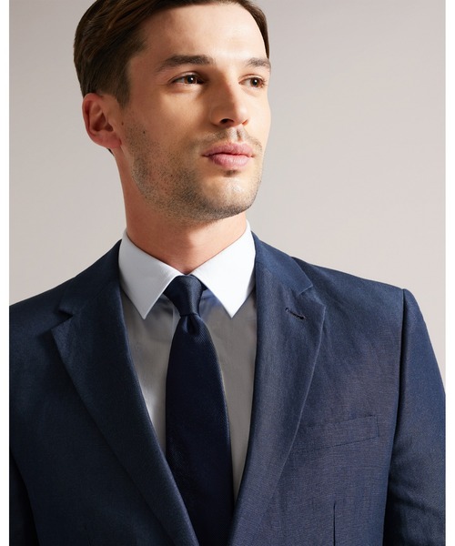 Ted Baker(テッドベーカー)の「MOOREZ シルクネクタイ(プレーン)(ネクタイ・メンズ・ネイビー/ブラック・O/S)」の6枚目の写真