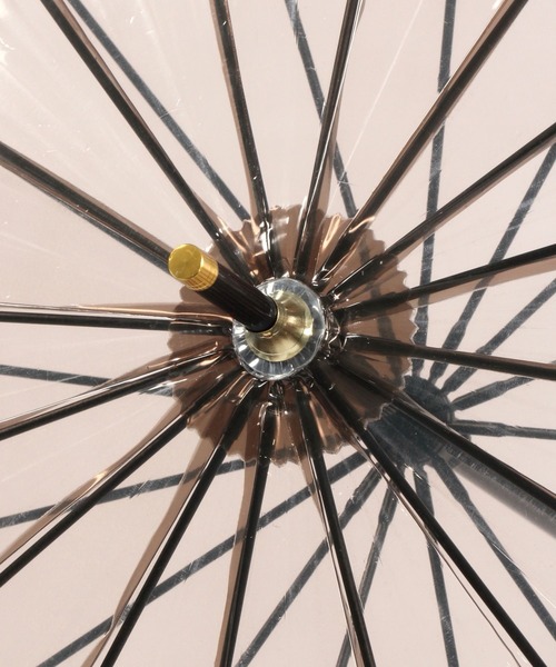 Wpc.（ダブリュピーシー）の「【Wpc.】ビニール傘（長傘・レディース・ブルー/ブラウン・0）」の7枚目の写真