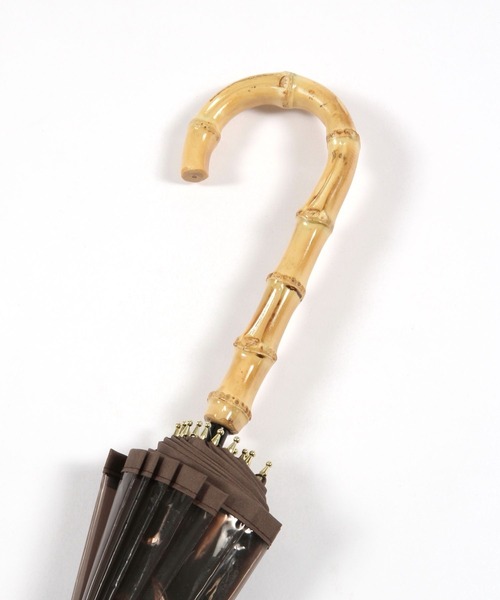 Wpc.（ダブリュピーシー）の「【Wpc.】ビニール傘（長傘・レディース・ブルー/ブラウン・0）」の3枚目の写真