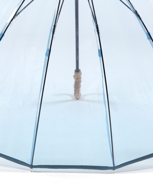 Wpc.（ダブリュピーシー）の「【Wpc.】ビニール傘（長傘・レディース・ブルー/ブラウン・0）」の8枚目の写真