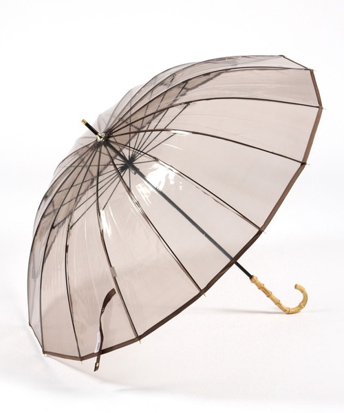 Wpc.（ダブリュピーシー）の「【Wpc.】ビニール傘（長傘・レディース・ブルー/ブラウン・0）」の14枚目の写真