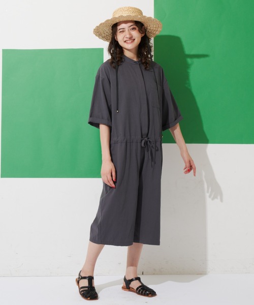 MERLOT（メルロー）の「コットンジャンプスーツ（つなぎ