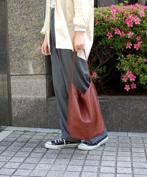 CLEDRAN(クレドラン)の「【本革 ソフト】CL3564 GALE LEATHER HALF SHOULDER ワンショルダー(ショルダーバッグ・レディース・ブラック/ブラウン/グレー・FREE)」の4枚目の写真