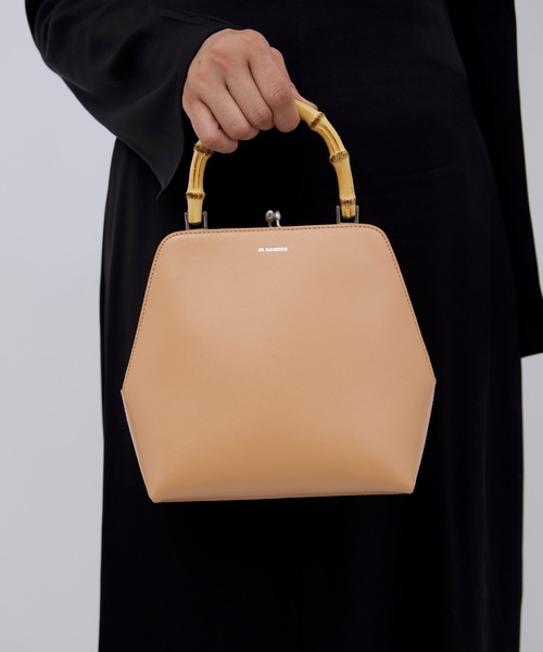 Jil Sander GOJI ファー ハンドバッグ ベージュ ジル サンダーから大注目のハンドバッグ「ゴジ フレーム」が新