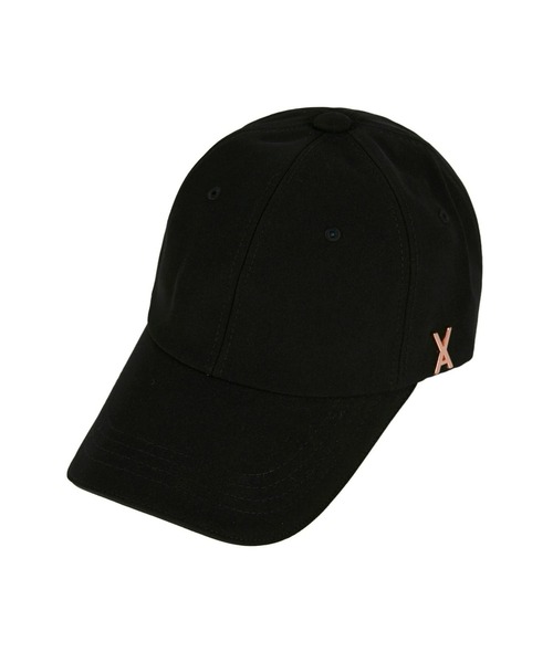 VARZAR(バザール)の「VARZAR(バザール)/Rose gold stud over fit ball cap/ローズゴールド スタッズ オーバーフィット ベースボール キャップ(キャップ・レディース・ブラック/ベージュ・FREE)」の6枚目の写真