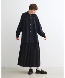 GATHERD VOLUME CULOTTE PANTS
