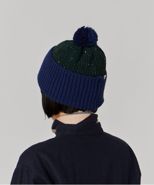OVERRIDE(オーバーライド)の「OVERRIDE RE:WOOL KNIT WATCH SG(ニットキャップ/ビーニー・レディース・パープル/グリーン/ブラック・FREE)」の19枚目の写真
