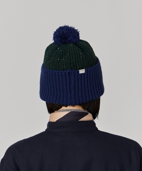 OVERRIDE(オーバーライド)の「OVERRIDE RE:WOOL KNIT WATCH SG(ニットキャップ/ビーニー・レディース・パープル/グリーン/ブラック・FREE)」の20枚目の写真