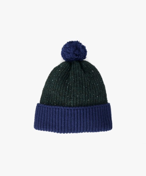OVERRIDE(オーバーライド)の「OVERRIDE RE:WOOL KNIT WATCH SG(ニットキャップ/ビーニー・レディース・パープル/グリーン/ブラック・FREE)」の21枚目の写真