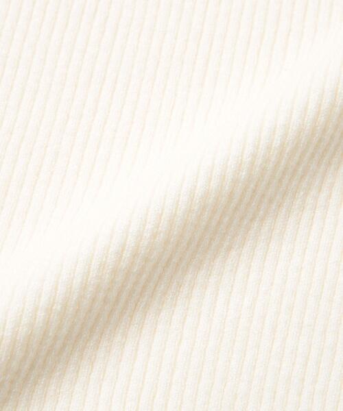 coen（コーエン）の「タートルネックリブニット（ニット/セーター・レディース・ブラック/オフホワイト/グレー・M/L）」の10枚目の写真