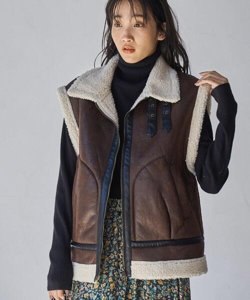 coen（コーエン）の「タートルネックリブニット（ニット/セーター・レディース・ブラック/オフホワイト/グレー・M/L）」の11枚目の写真