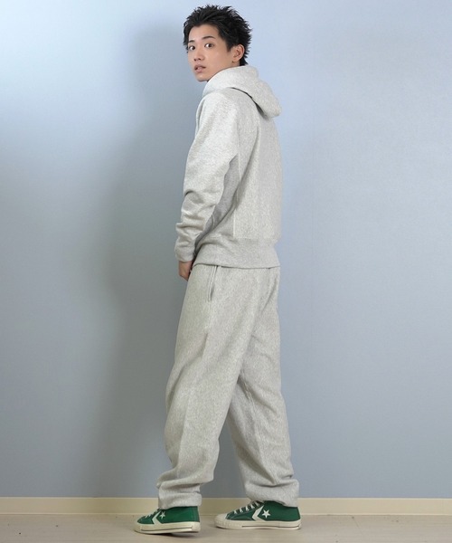 Champion(チャンピオン)の「CHAMPION/チャンピオン ヘビーウェイトパーカー リバースウィーブ 裏起毛 コットンUSA/セットアップ対応 C3-Y132(パーカー・メンズ・ダークネイビー/オートミール/グレー/ブラック・M/XL/XXL/L)」の15枚目の写真