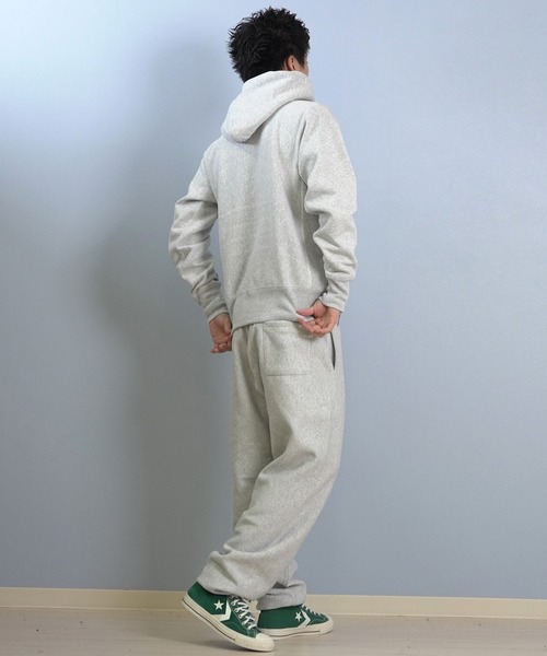 Champion(チャンピオン)の「CHAMPION/チャンピオン ヘビーウェイトパーカー リバースウィーブ 裏起毛 コットンUSA/セットアップ対応 C3-Y132(パーカー・メンズ・ダークネイビー/オートミール/グレー/ブラック・M/XL/XXL/L)」の17枚目の写真
