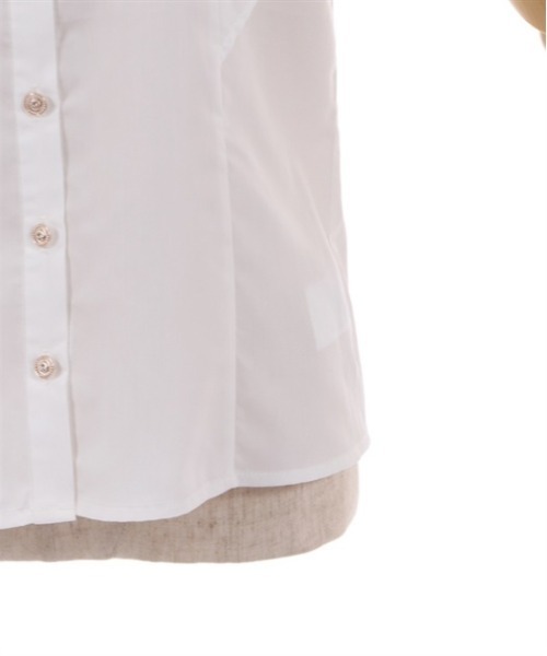 axes femme（アクシーズファム）の「刺繍入ボリュームフリルブラウス（シャツ/ブラウス・レディース・ブラック/ホワイト/サックスブルー・FREE）」の9枚目の写真