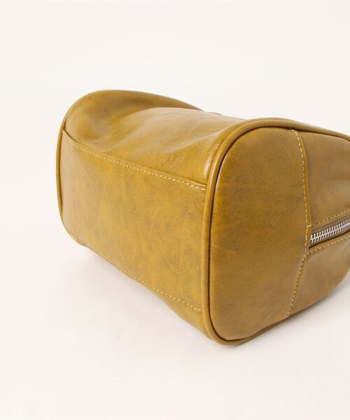 SLY（スライ）の「MINI BOSTON BAG ミニ ボストン バッグ（ショルダーバッグ・レディース・グレー/イエロー系その他・FREE）」の14枚目の写真