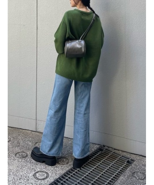 SLY（スライ）の「MINI BOSTON BAG ミニ ボストン バッグ（ショルダーバッグ・レディース・グレー/イエロー系その他・FREE）」の3枚目の写真