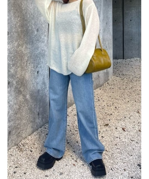 SLY（スライ）の「MINI BOSTON BAG ミニ ボストン バッグ（ショルダーバッグ・レディース・グレー/イエロー系その他・FREE）」の9枚目の写真