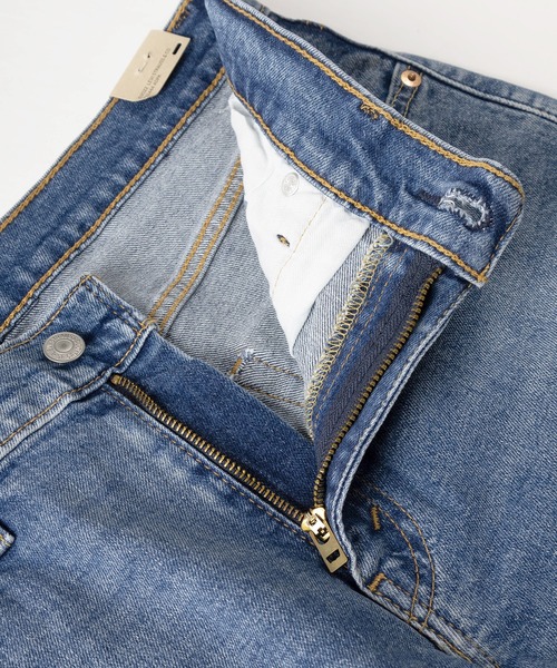 Levi's（リーバイス）の「【Levi’s/リーバイス】511スリムストレート ストレッチ　5ポケット デニム/511 SLIM FIT STRETCH DENIM/ジーンズ【ウォッシュ加工】（デニムパンツ・メンズ・ライトインディゴブルー/ダークインディゴブルー/ブラック・28inch/29inch/30inch/31inch/32inch/33inch/34inch/36inch）」の4枚目の写真